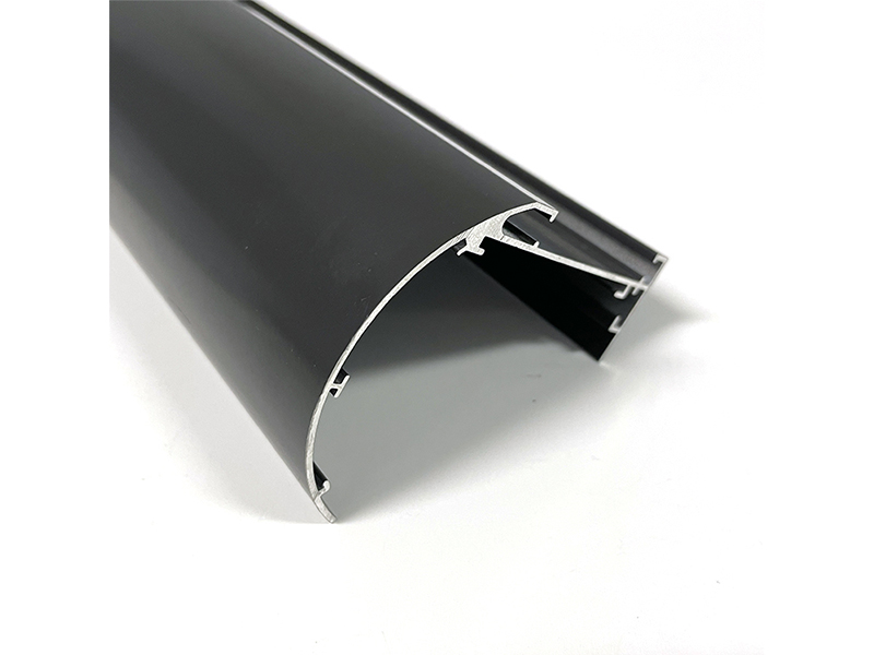 Flat rail curtain track aluminium profile